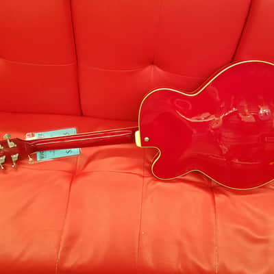 Ibanez Artcore AFS75T-TRD-12-01 SemiHollow Electric Guitar Red w/ Marilyn Monroe Decal image 6