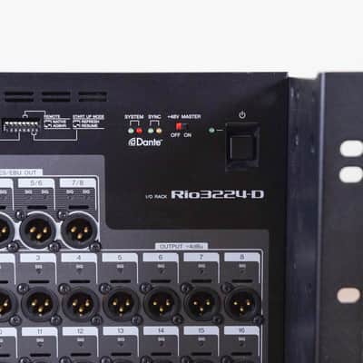 Yamaha Rio3224-D Rio Series 32x16 Remote Stage Box (church owned) CG00SGA image 2