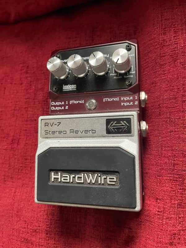 DigiTech Hardwire RV-7 Stereo Reverb