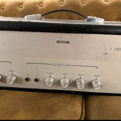 SINMARC B 2280 C Bass Amp 100 Watts ( EL34 ) All Valve 70’s image 4