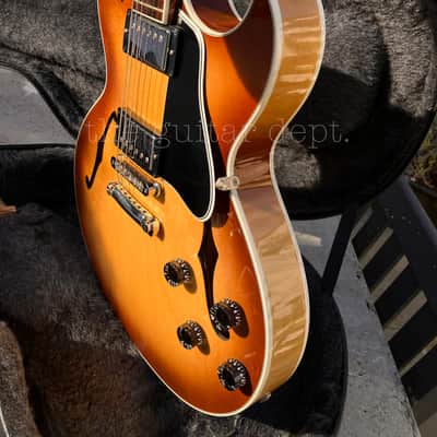 ♚RARE♚SUBLIME♚ 2009 GIBSON Custom Shop ES-137 Classic♚LIGHTBURST FIGURED♚335*339 image 10