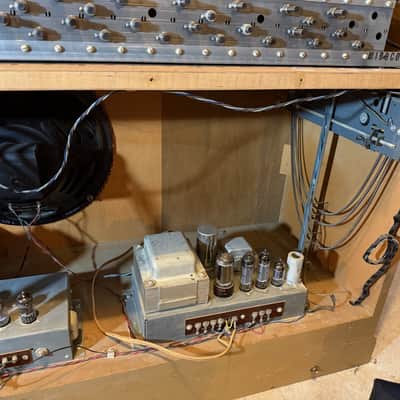 Hammond M3 Organ 1958 Blonde with External Speaker image 8