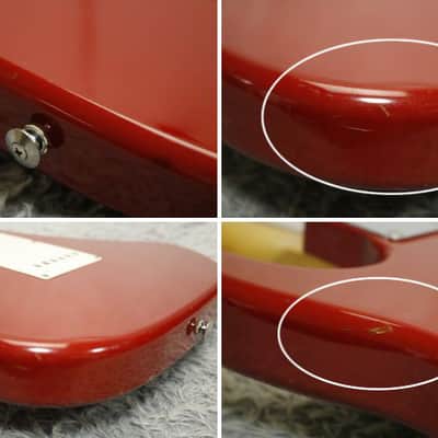1990 made Greco GPM-1R Stratocaster type Fiesta Red finish Fujigen Made in Japan image 21
