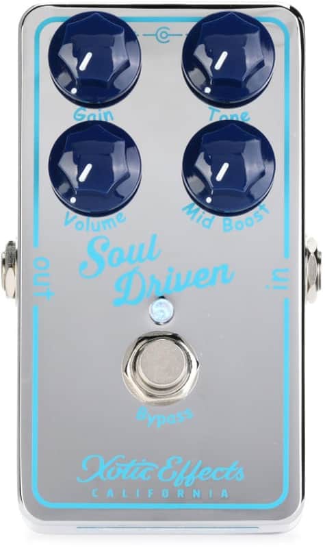 Xotic Soul Driven Overdrive Pedal (SoulDrivenRegd1) image 1