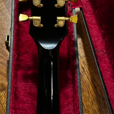 1980 Gibson Les Paul Custom Black Lefty / Left Handed - Great weight & monster tone image 5