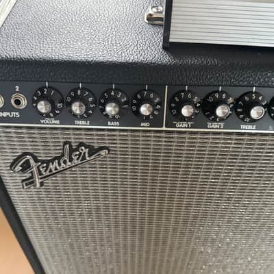 Fender Super Amp 2-Channel 60-Watt 4x10" Guitar Combo 1993 - 1995 - Black image 10