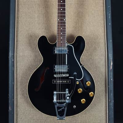 Gibson Custom Shop ’59 ES-335 2021 VOS Black w/ Bigsby (372) image 2