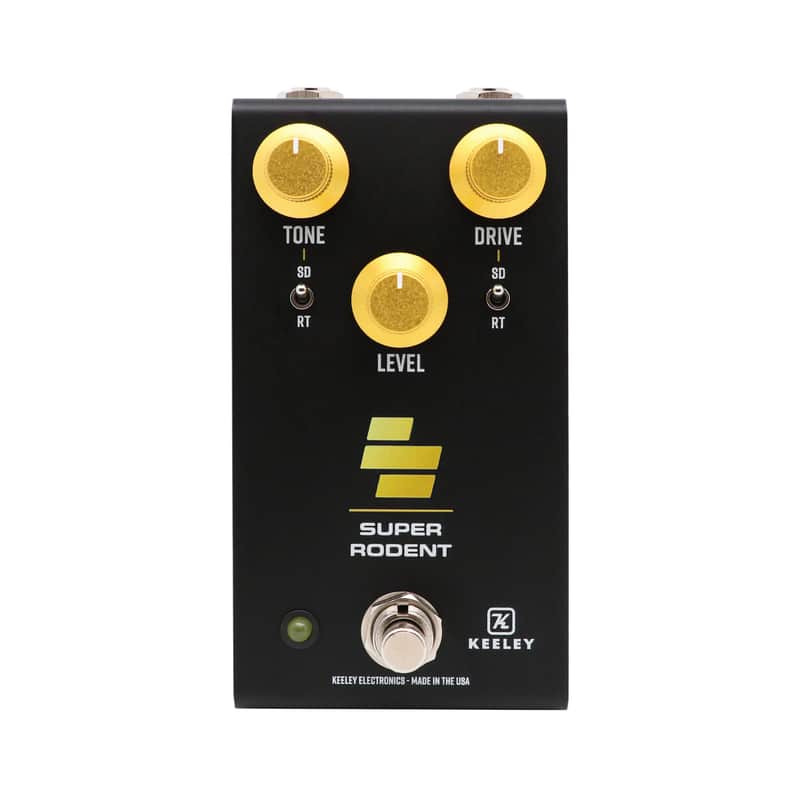 Immagine New Keeley Super Rodent Overdrive and Distortion Guitar Effects Pedal - 1