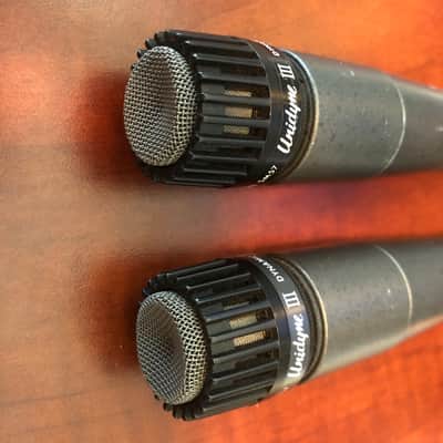 Pair Shure Unidyne III SM57 (1970's) image 2