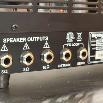 Orange Dark Terror 15-Watt Guitar Amp Head 2011 - Present - Black image 3