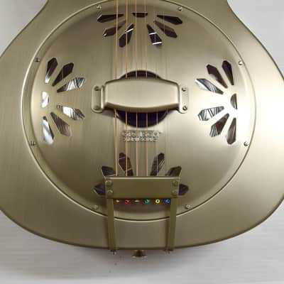 Gretsch G9201 Honey Dipper Round-Neck Resonator Guitar - Shed Roof image 3