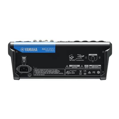Yamaha MG12XU 12-Channel Analog Mixer with 6 Microphone Preamps, Digital Effects image 4