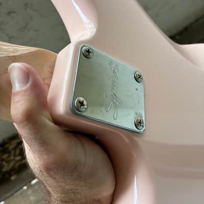 Squier Paranormal Offset Telecaster 2021 - Present - Shell Pink Jazzmaster jazz tele image 15