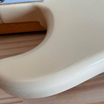 Fender Stratocaster MIJ Made In Japan E serial 1989 Olympic White Rosewood fretboard in Very Good Condition image 23