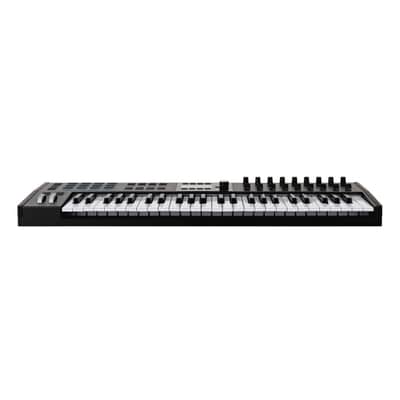 Arturia KeyLab Mk3 49 Keyboard MIDI Controller with DAW Integration, Enhanced Keybed, Visual Interface, 360-Degree Touch-Sensitive Potentiometers, Faders, Robust Wood and Aluminum Casing (Black) image 4