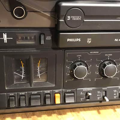 Philips N4504 Stereo Reel-to-Reel Tape Recorder Serviced & Tested image 4