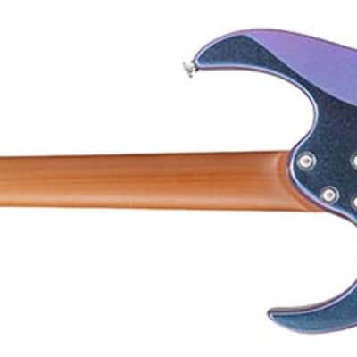 Ibanez GRG121SP Gio Electric Guitar, Jatoba Fingerboard, Blue Metal Chameleon image 3