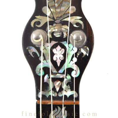 1900s UNKNOWN PRESENTATION 5-STRING BANJO image 4