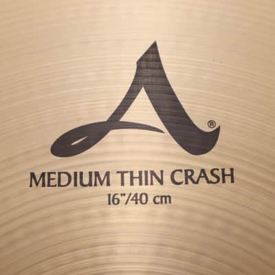 Zildjian A Medium Thin Crash Cymbal 16 Inch image 4