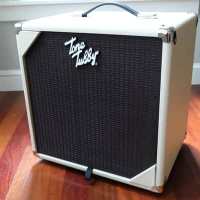 Tone Tubby Cube 1x12 Cabinet w/ Avatar Hellatone 60 (Celestion Vintage 30) - Cream/Oxblood image 1
