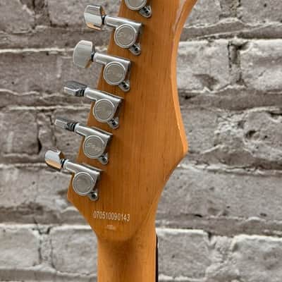 Stagg "T" Style Single-Cut Left-Handed Electric Guitar — Natural / Sunburst image 11