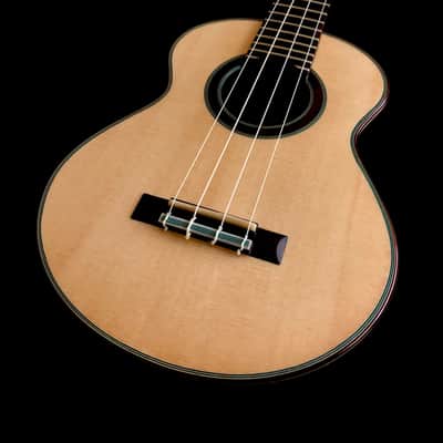 Leonardo Rojas Artisan Concert Ukulele-Spruce/Ziricote and Flamed Maple image 10