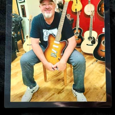 Buzz Feiten - Supernova Custom Owned & Signed by Vince Gill - 2014 - Sunburst. image 16