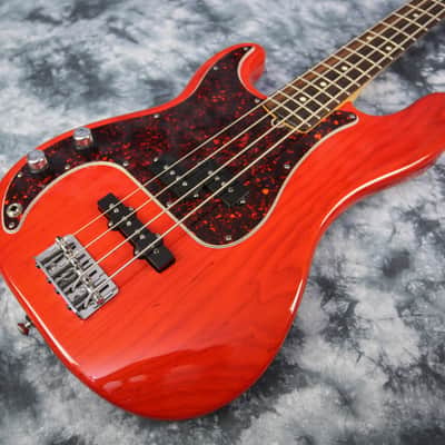 Fender Precision Bass Hot Rod Sunset Orange 1999 Left Handed image 5