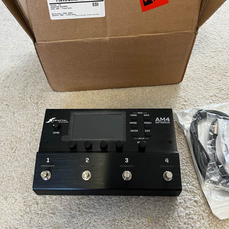 Fractal Audio AM4 Amp Modeler 2026 - Present - Black image 1