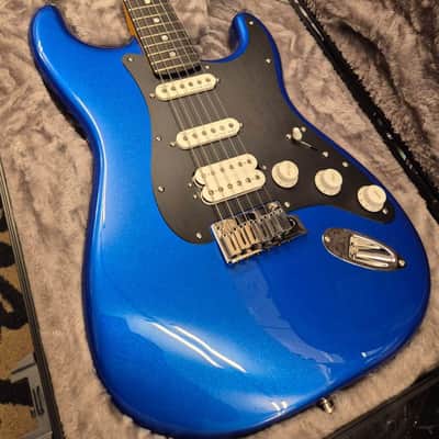 Fender American Ultra II Stratocaster HSS Noble Blue image 1