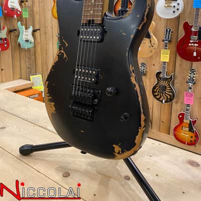 CHARVEL Pro-Mod Relic San Dimas Style 1 HH FR PF, Pau Ferro Fingerboard, Weathered Black image 12