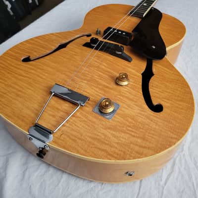 Vega Electrovox Blonde Archtop Tenor Guitar, Model TR1. circa 1930's - 1940's, serial #5208 image 1