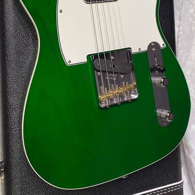 NEW! Fender American Custom Telecaster - Birdseye Maple Neck - Emerald Green Transparent - 7.3lbs - Authorized Dealer - G07548 image 8