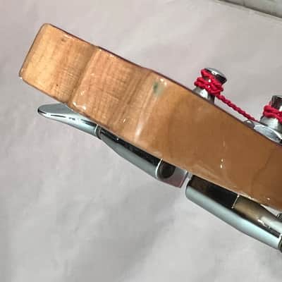 Vantage VP-795B 4 String Bass Guitar 1981 Left Hand LEFTY Transparent Red made inJapan Matsumoku image 17