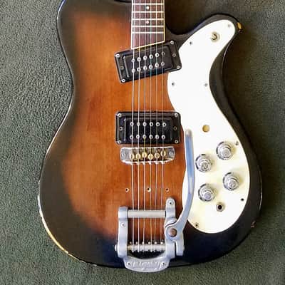 Mosrite 350 Mono 1972 Walnut Sunburst image 3