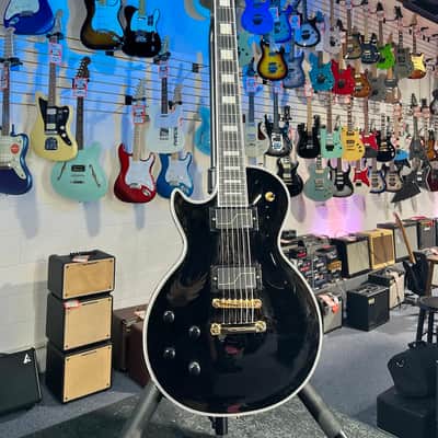 Epiphone Matt Heafy Les Paul Custom Origins - Left-handed Electric Guitar - Ebony, GET PLEK’D Free!! 733 image 4