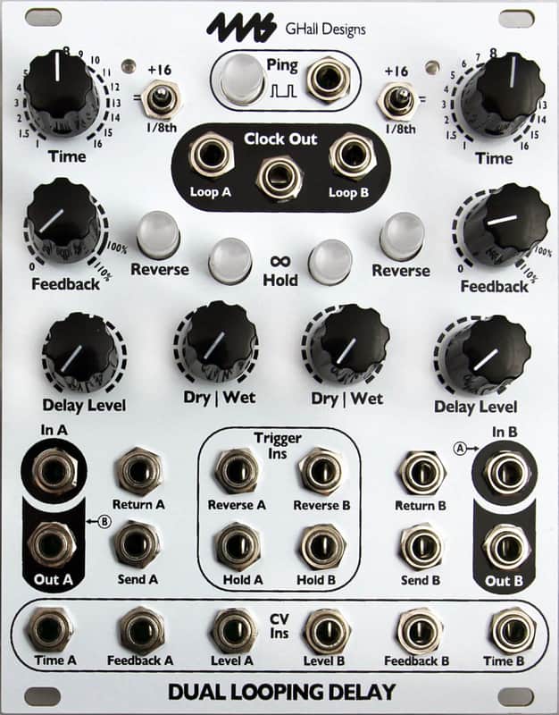 4MS DUAL LOOPING DELAY DLD : BRAND NEW :  [DETROIT MODULAR] image 1