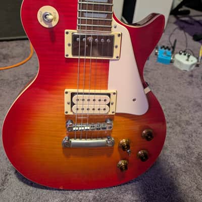 1997 Epiphone Les Paul Standard Cherry Sunburst image 3