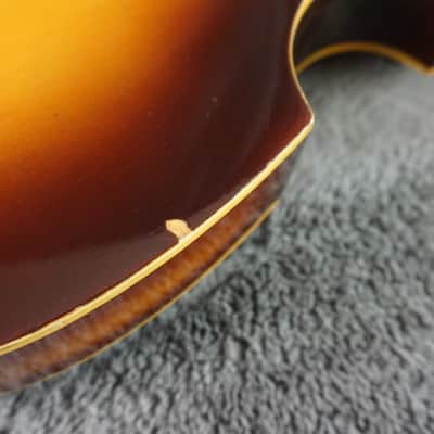 Greco Violin Bass Vintage - Sunburst Semi-Hollow Lefty image 19