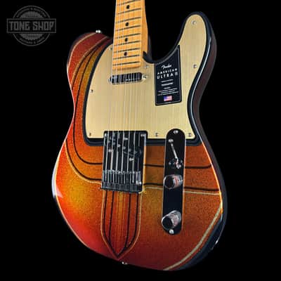 Used 2024 Fender Ultra II Telecaster Ultraburst (Custom Paint) w/case TSU25275 image 3