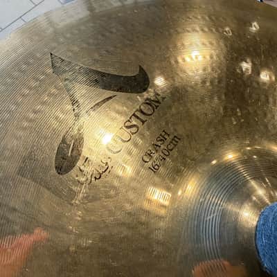 Zildjian 16" A Custom Crash Cymbal 1991 - Present - Brilliant image 2