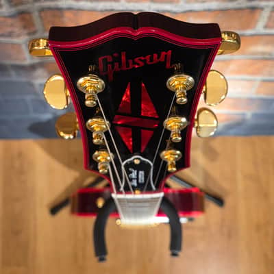 STUNNING Gibson 2024 Custom Shop Les Paul Custom Red Widow w/ OHSC AMAZING! image 6