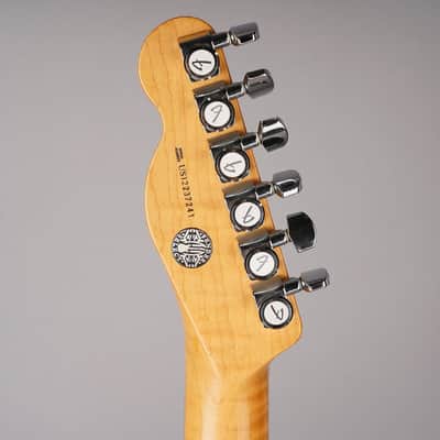 Fender American Select Carved Top Koa Telecaster 2012 - Sienna Edge Burst image 10