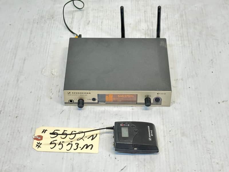 Sennheiser EM 300 G3 516-558 MHz Wireless Receiver W/ Bodypack Package (ONE) THS image 1
