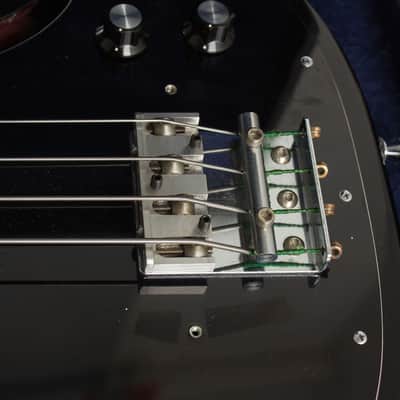 Ampeg AMB-1 Electric Bass Guitar (1969), ser. #000585C, original black hard shell case. image 16