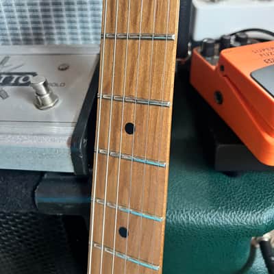 Reverend Jetstream 390 with Roasted Maple Neck 2010s - Oceanside Green image 3
