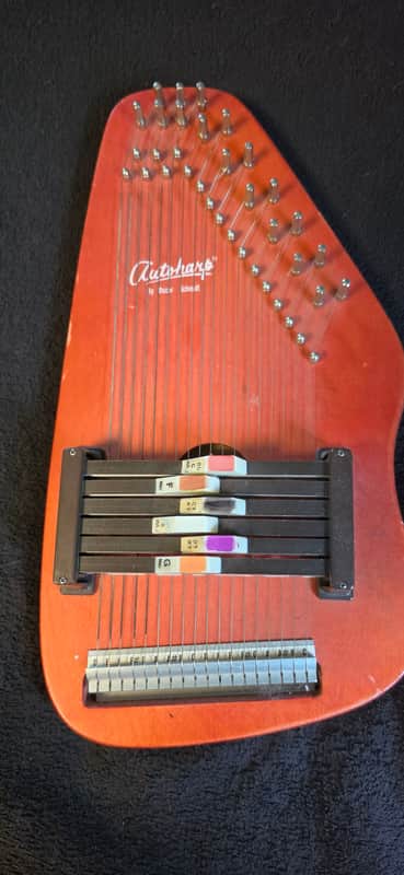 Oscar Schmidt Autoharp Vintage 60s Bb 60s - Natural image 1