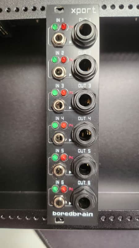 Boredbrain Music Xport Eurorack Audio Output Module image 1