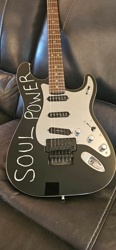 Fender Tom Morello Stratocaster 2020 - Present - Black image 1