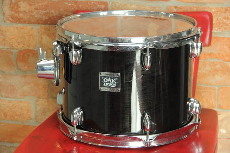 Yamaha Oak Custom 12"x9 rack tom - Musashi Black image 1
